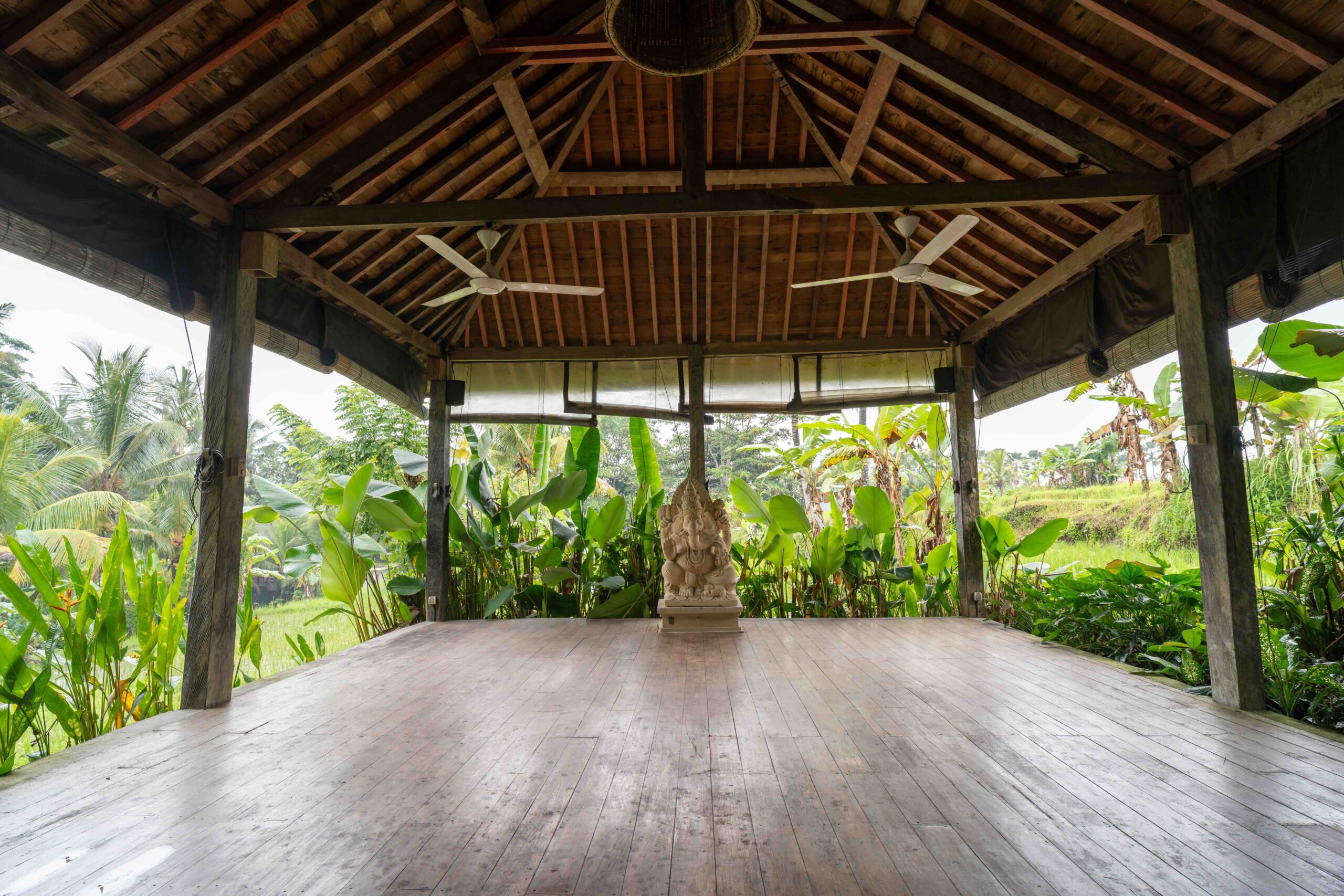 Yoga Shala 10 yoga shala view at senses bali